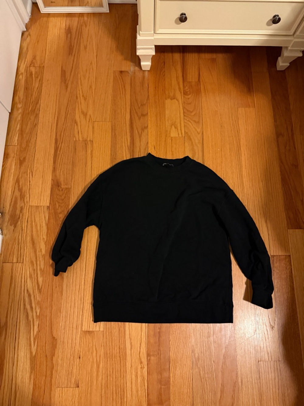 Zara Black Crewneck Sweater - Women’s Classic Pullover